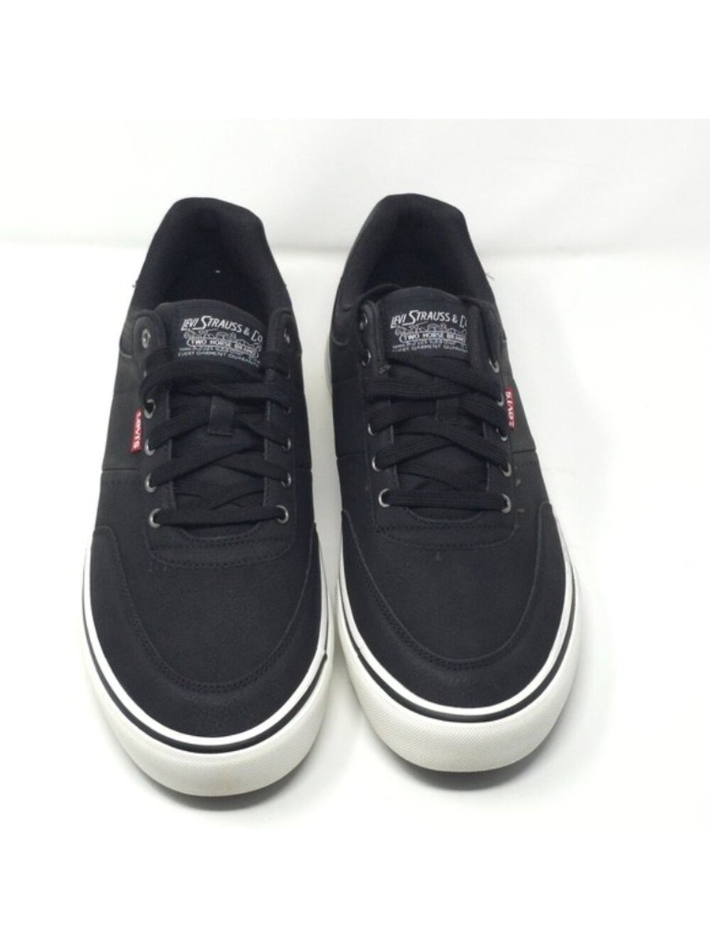 Levi’s Drive Lo Black Synthetic Leather Lace-Up Sneakers Size 11M - Picture 6 of 11